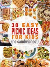 Different easy picnic ideas for kids